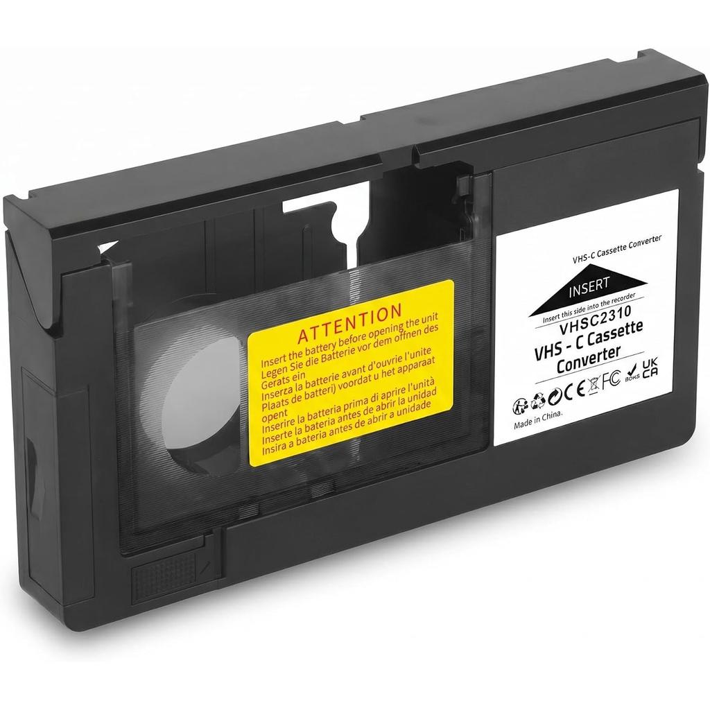 НОВЫЙ Классический Винтажный Адаптер для Кассет VHS-C, Преобразуйте Кассеты VHS в Видеокассеты VHS-C Половинного Размера С Помощью Этой Конверсионной Коробки