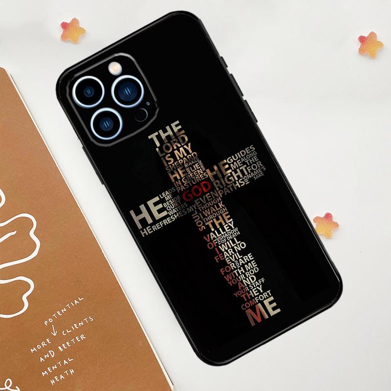 Христианство Молитва Господня Чехол для телефона Для iPhone 17 Pro Max 14 13 12 11 15 16 Pro Max mini 15 Plus 16e 17 Air Funda