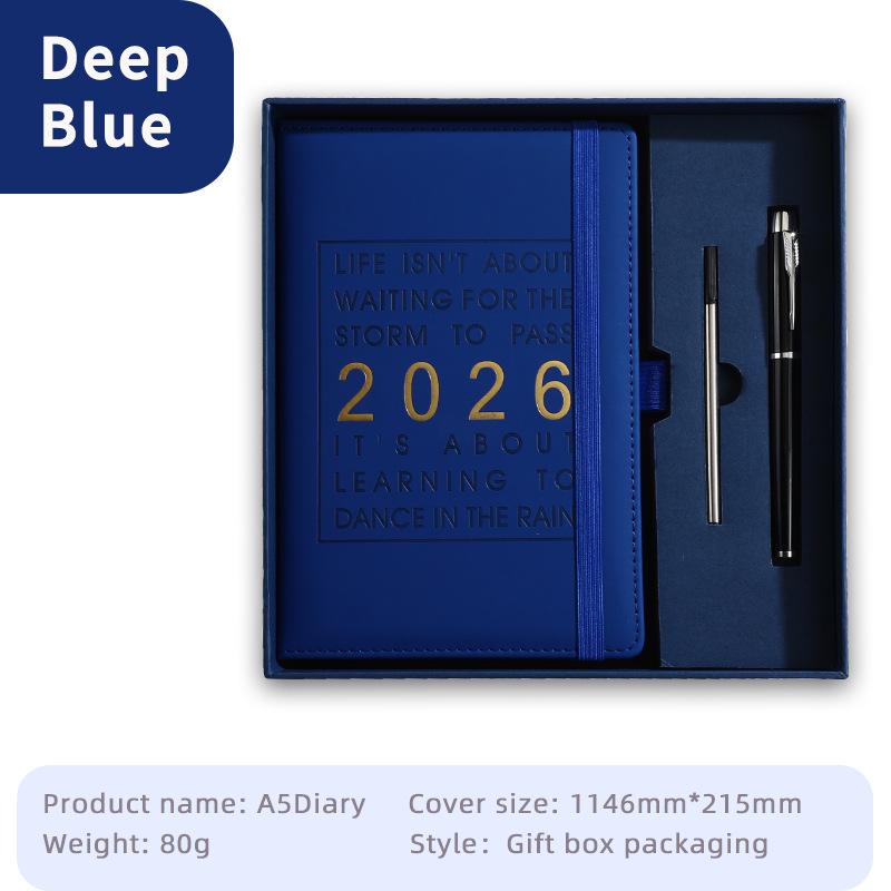 2026 English-Spanish Cross-Border Daily Planner & Self-Discipline Notebook