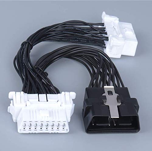 OBD2 OBDII J1962 Y-образный разветвитель-удлинитель с 16 контактами