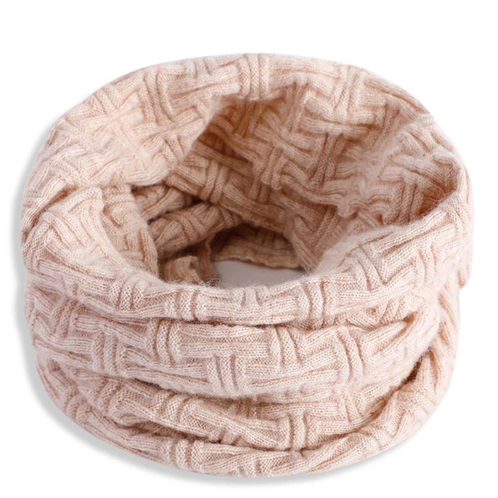 Unisex Fashionable Cashmere Scarf Cover For Cycling, Warm Neck, Thickened Neck Cover