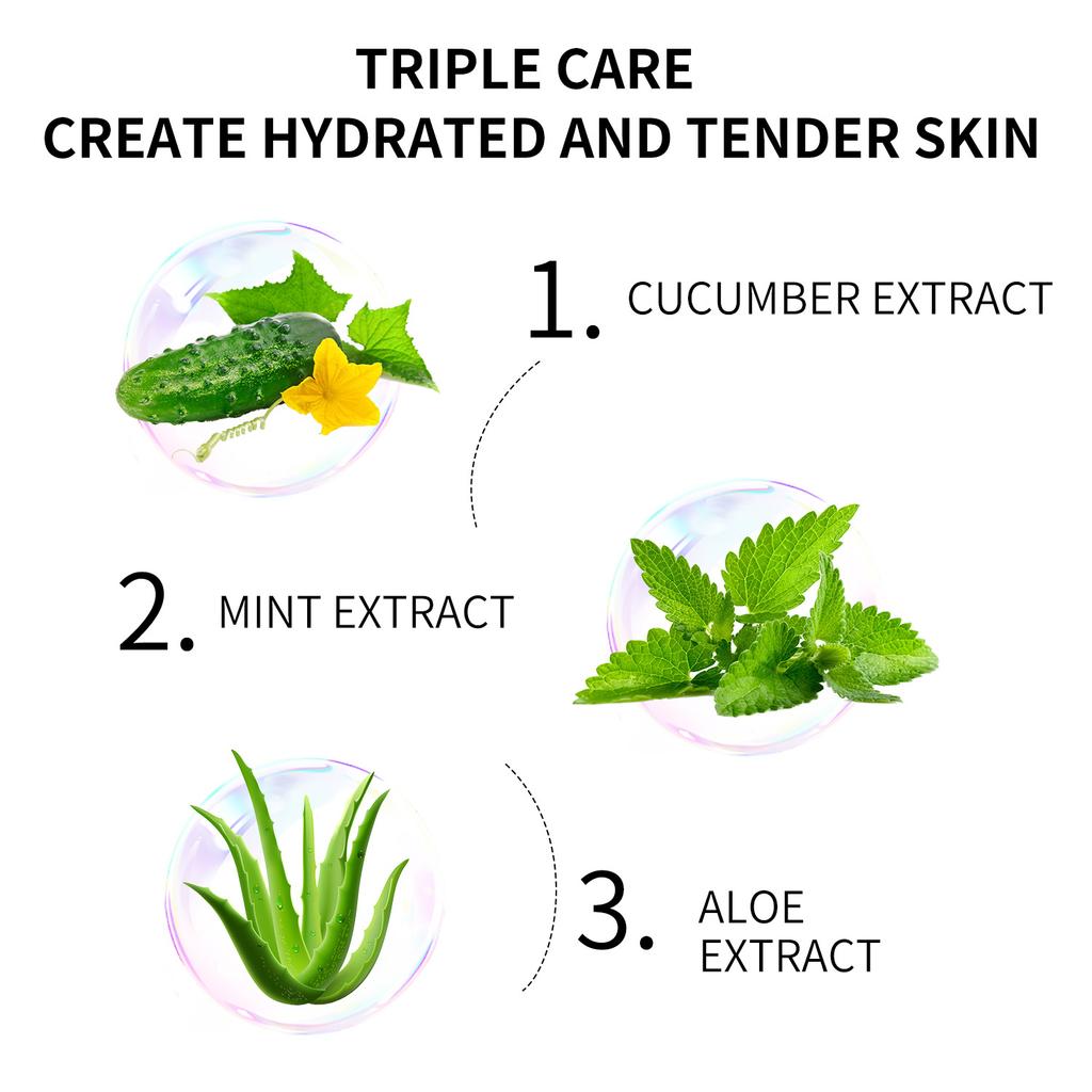 Увлажняющий гидромист с алоэ вера Освежающая вода для ухода за кожей Мист для лица с алоэ вера Питает Увлажняет Делает кожу гладкой и нежной