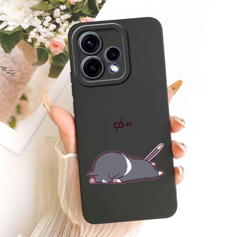 Чехол для Oppo Reno15 5G CPH2825 Силиконовая задняя крышка для Oppo Reno 15C Reno15c 5G Милый мультяшный чехол для телефона с пандой Ударопрочный