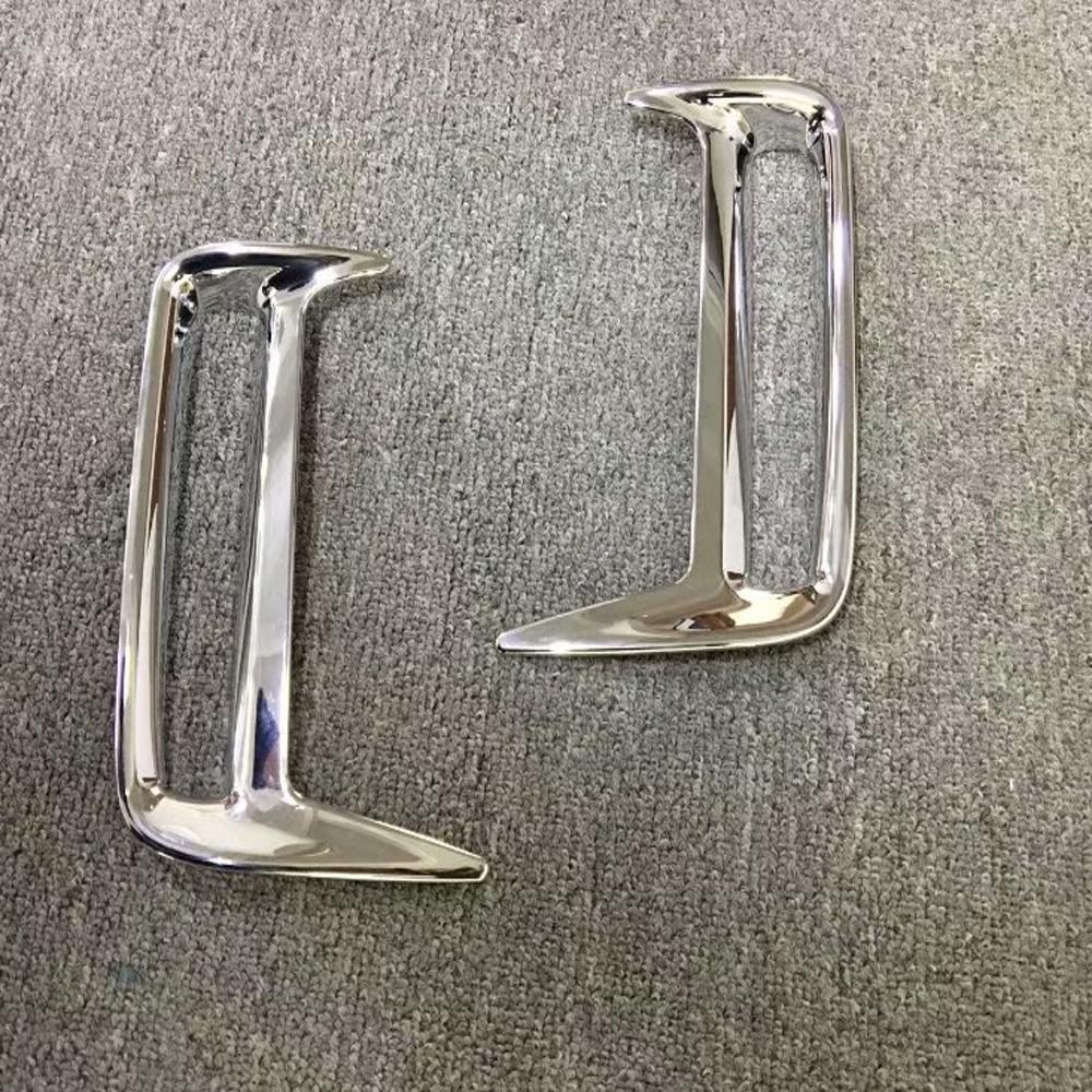 Внешний стиль для Toyota Noah Voxy 2014-2018, хромированная боковая задняя противотуманная фара, накладка, задняя противотуманная фара, протектор