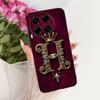 Чехол для Tecno Camon 30 CL6 CL6k CL7 Чехол Роскошный С Инициалами Мягкий Силиконовый Задняя Крышка Для Tecno Camon 30 Pro Premier Fundas