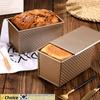 Формы для выпечки из углеродистой стали с крышкой Форма для тостов для выпечки Антипригарные формы для торта с крышкой Противень для выпечки хлеба Кондитерские формы