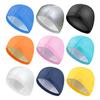 2Pcs Adults Swim Cap Water Resistant Elastic Breathable Long Short Hair Swimming Hat Solid Color Men Women Swimming Pool Cap