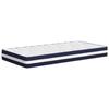 VidaXL Matelas à ressorts ensachés dureté moyenne 120x200 cm 372851
