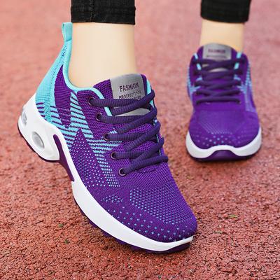 Весна Новые Универсальные Спортивные Женские Туфли Удобный Досуг, Дышащие Не Душные Ноги Обувь на Шнуровке