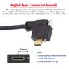 Cablecc Угловой кабель-удлинитель USB Type C 10 Гбит/с для передачи данных с винтовым замком, штекер-штекер для Realsense VR Quest Link 3.1 USB-C, гнездо, камера,
