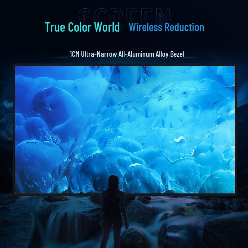 Anti-Light Diamond Fixed Frame Projector Screen