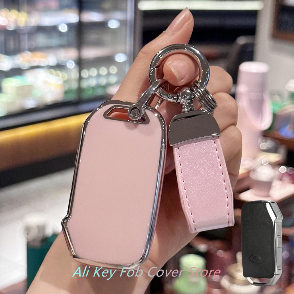 Чехол для брелока для Kia K3 KX3 KX7 K5 Sportage Carnival Mpv KIA Smart Remote Key Cover K8 Брелок для ключей автомобиля