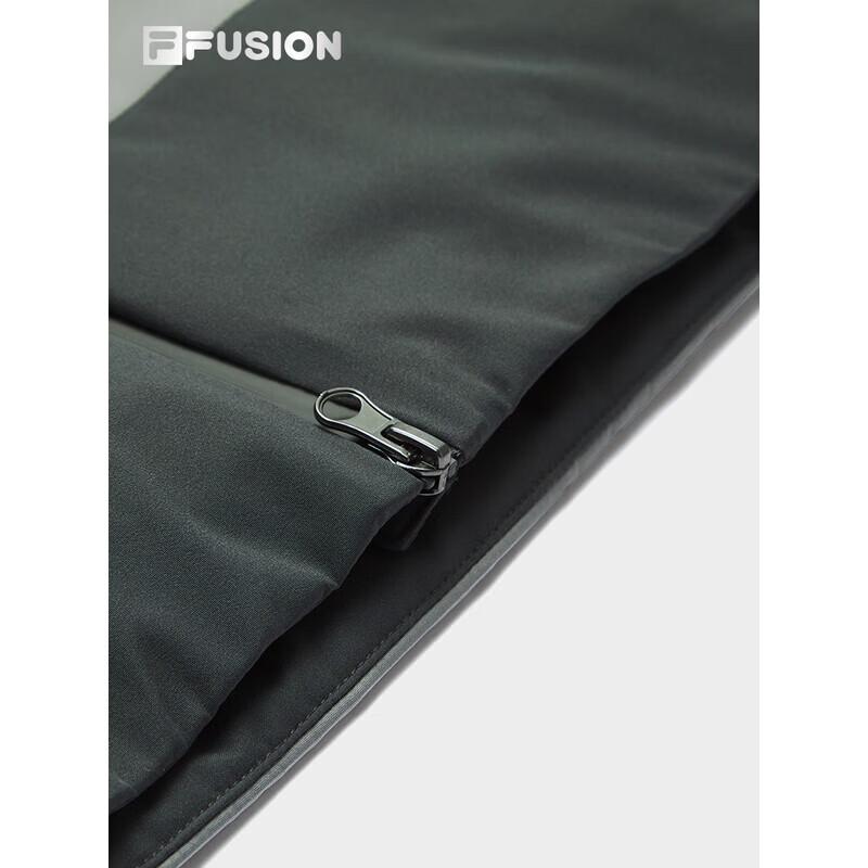 Fila Мужская утепленная куртка с капюшоном FUSION в стиле колор-блок