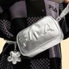 New FILA PU Crossbody Bags Women's Gray Silver F13W519173FSV