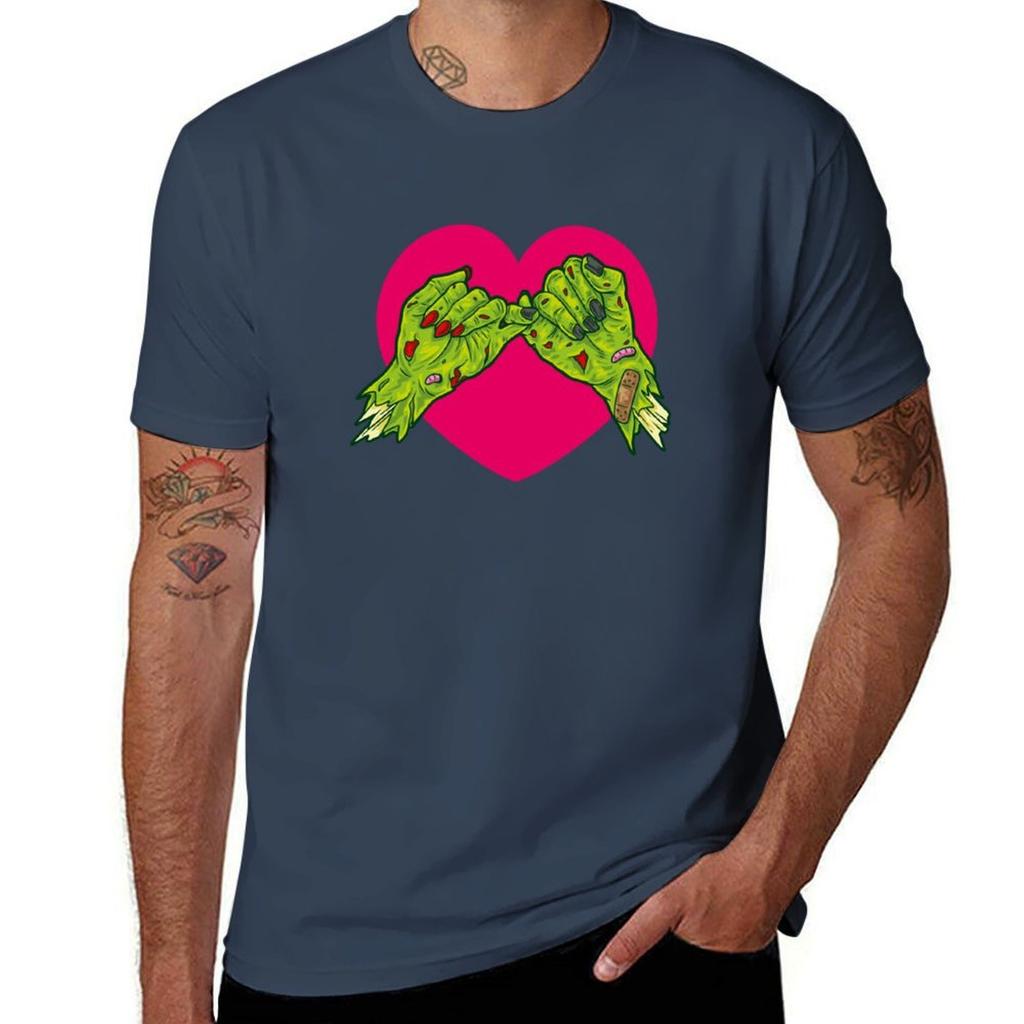 Pinkie Promise With Zombie Hands Tshirt Anime T Shirts For Unisex Tshirt