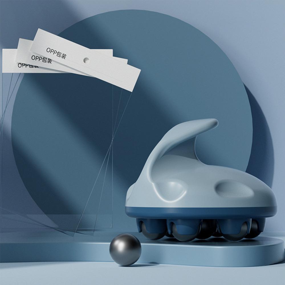 Ручной массажер с 7 шариками, металлический ролик 360 градусов, лифтинг лица, массаж против целлюлита, магнитные шарики, облегчение мышечной боли, массаж