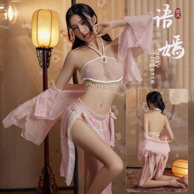 Сексуальное нижнее белье Pure Desire Маленькая грудь Одежда Соблазн Перспектива Пижамы Страсть Сексуальная Антикварная Униформа Ночная рубашка Комплект Оптовая