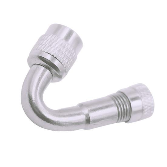 Tire Valve Extension Set 45 90 135 Degree Angled Adaptors for Car Motorcycle Bike Universal Inflator Nozzle Extenders