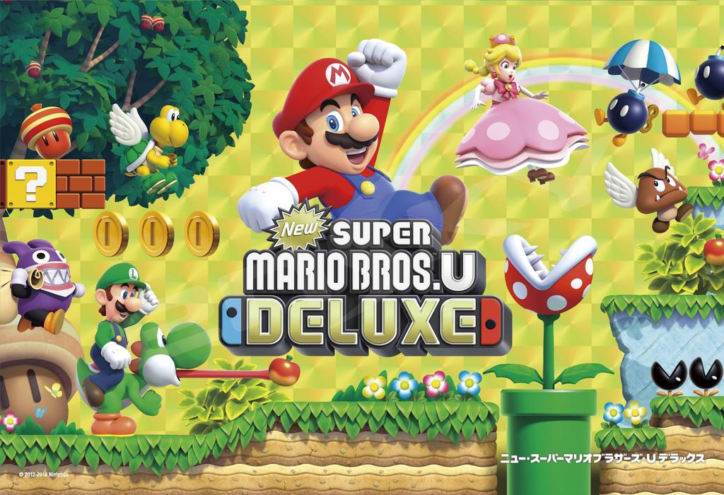 Jigsaw Puzzle New Super Mario U Deluxe 300 Pieces Bros. (300-1547)
