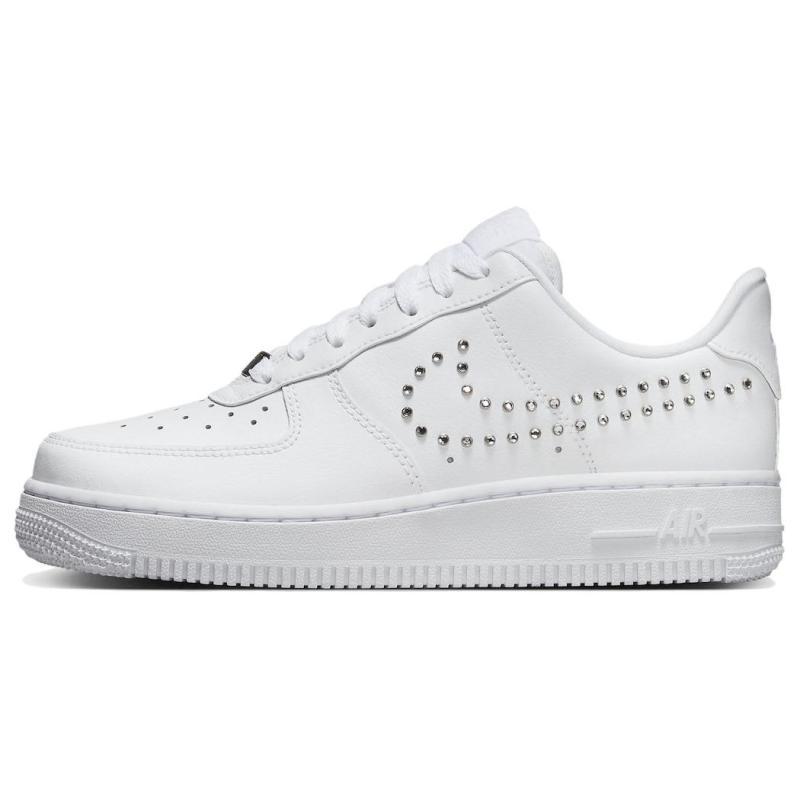 Nike Женские кроссовки Air Force 1 Low '07 с шипованным логотипом Swoosh FQ8887-100