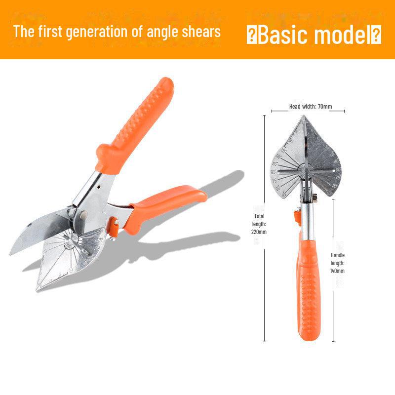 Многофункциональные ножницы с углом 45 градусов и складные клещи электрика с углом 90 градусов для деревообработки и облицовки кромок