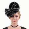 Exquisite Vintage Fascinator Hat Elegant Bride Headdress Retro Masquerade Hair Band Photography