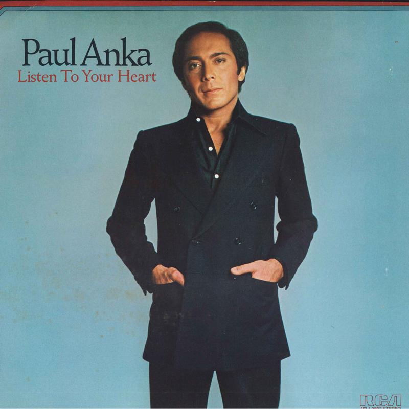 Виниловая пластинка PAUL ANKA Listen To Your Heart AFL12892 RCA 1978 США Поп Б/у
