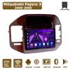 Автомобильная магнитола Android Car-Play для Mitsubishi Pajero 3 2000-2006 Мультимедийный плеер Головное устройство Стерео Навигация GPS BT WIFI, 8 ЯДЕР ,2+32 ГБ