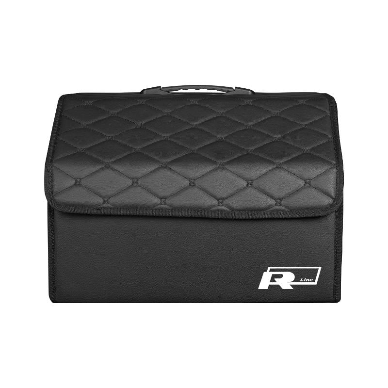 Storage Leather Box Trunk Organizer Bag Large Capacity Foldable For VW Golf Polo Tiguan Touran Jetta Passat CC T5 GTI Beetle GTD ze1