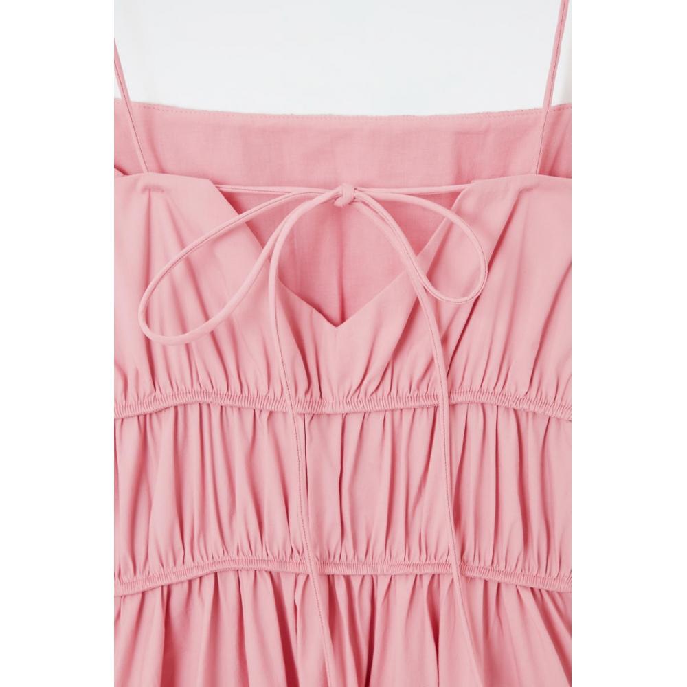 COS Платье миди с японской сборкой на талии