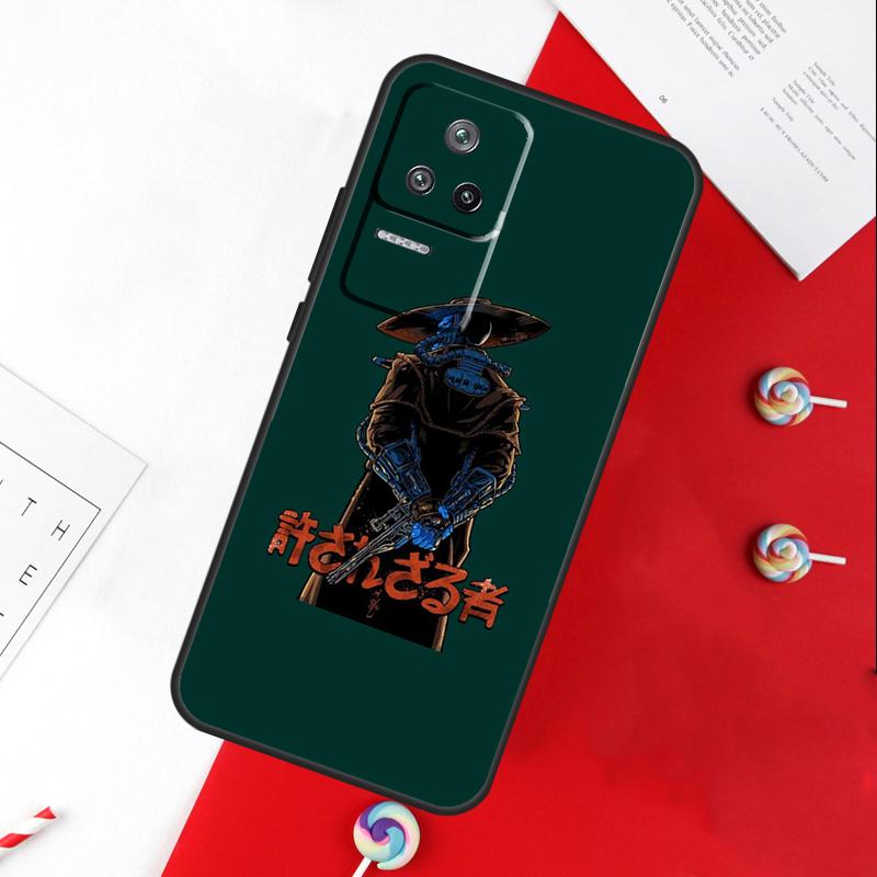 Чехол Самурай Ниндзя Япония для Xiaomi 11T 12T 13T 14T Pro 13 14 15 Ultra POCO X7 Pro X3 X5 X6 F5 F6 M6 Pro