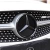 1Pcs Car Front Grille Badge Decal Cover Emblem for Mercedes Benz C E Class GLA GLK ML GLC GLE W204 W205 W210 W211 W212 W213