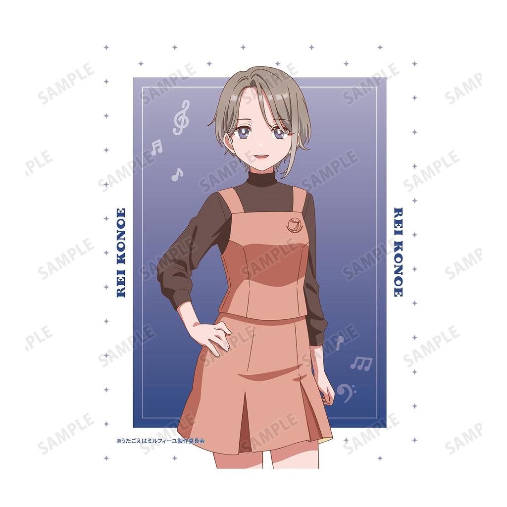 TV anime wa canvas board "Utagoe Mille-feuille" Rei-Rei