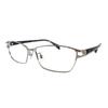 Супер синий свет PC Blue Light Full Blue Light UV UV Fashion Silver Slightly Tough Glasses Очки, Очки, 94% Cut, Квадратные, Оправа, Металл, Мужские,