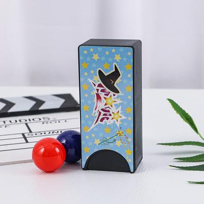Забавные гаджеты, детские игрушки, сменная волшебная коробка, превращающая красный шар в синий, реквизит, трюки, классика