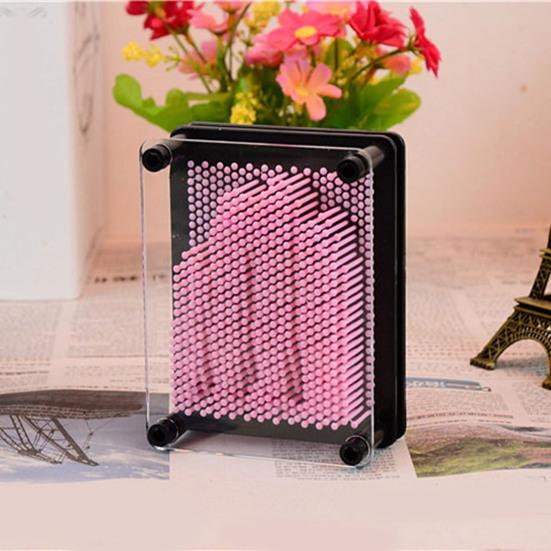 3D Pin Art Сенсорная игрушка Новинка Клон Руки Модель Игла Игрушка Пластиковая Fidget Панель для Ладони для Домашнего Настольного Украшения Подарок на День Рождения для Детей Взрослых