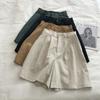 Vintage High Waist Female Short Pants Plus Size Women Summer Fashion Shorts