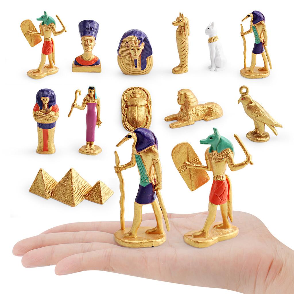 Древний Египет Королева Сфинкс Модель ПВХ Декоративная Коллекционная Для Домашней Демонстрации