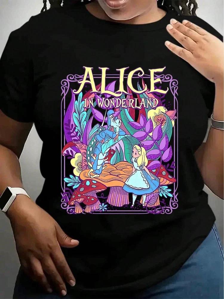 Alice In Wonderland T Shirt Santa Hat Unisex 4
