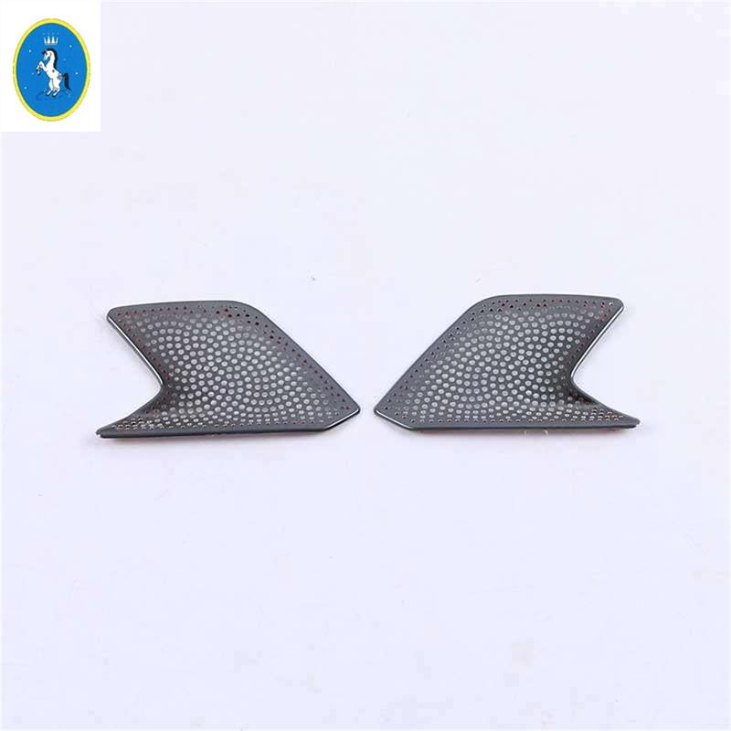 For BMW 3 Series G20 - 2024 Stainless Steel Car Inner Door Handle Bowl Audio Stereo Tweeter Speaker Cover Trim Accessories