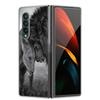Fashion Clear Phone Case for Samsung Galaxy Z Fold 6 5 4 3 Fold5 fold6 Fold4 Fold2 Fold3 Transparent Protective Shield PC Cover