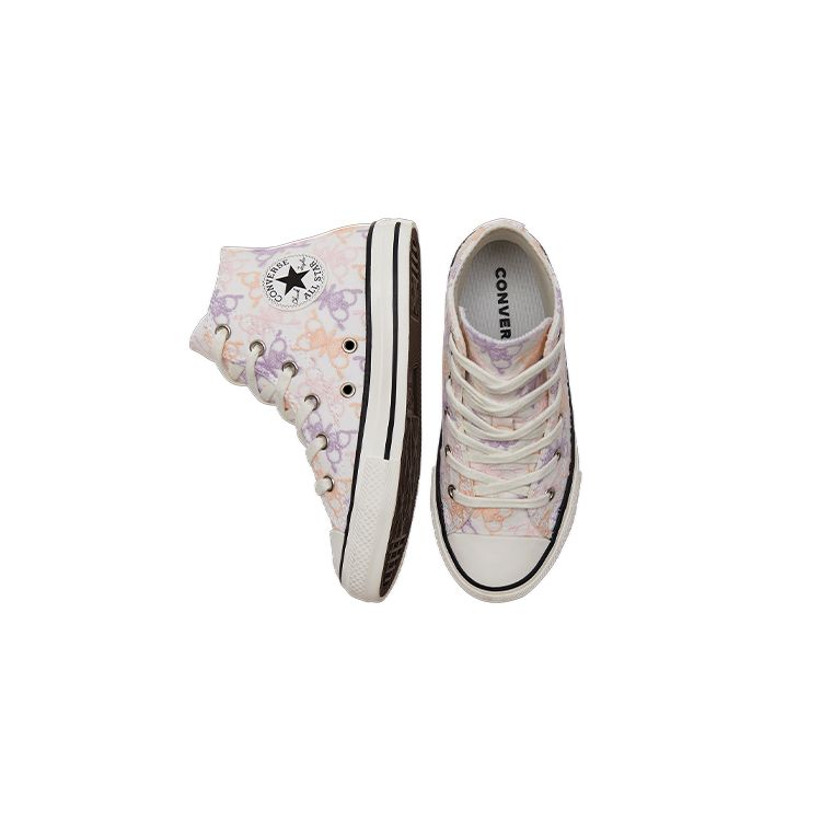 Converse Chuck Taylor All Star High Top Canvas Shoes Kids Sneakers Pink Purple A01616C