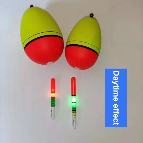 Электронный рыболовный поплавок Свет Стабильный пластик Высокая прочность Рыболовный светящийся стик для рыбалки