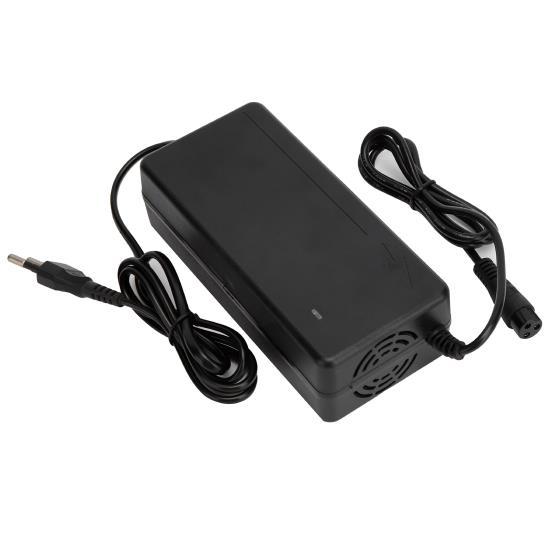 Адаптер питания для зарядки 54,6 В/2 А, 12 мм, 3-контактный, литиевое зарядное устройство, вилка ЕС, 100–240 В