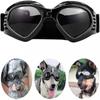 Dog Sunglasses Adjustable Strap For Uv Sunglasses Waterproof Protection For Small Medium Dogs Black