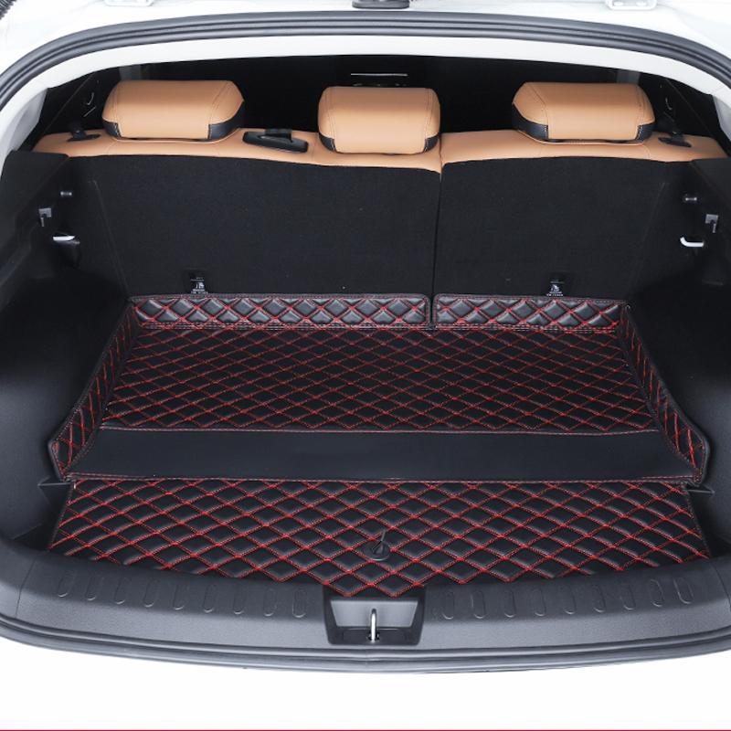 Коврики в багажник для Haval Jolion 2021, кожаный прочный багажник, коврики для багажника, аксессуары, внутренняя крышка