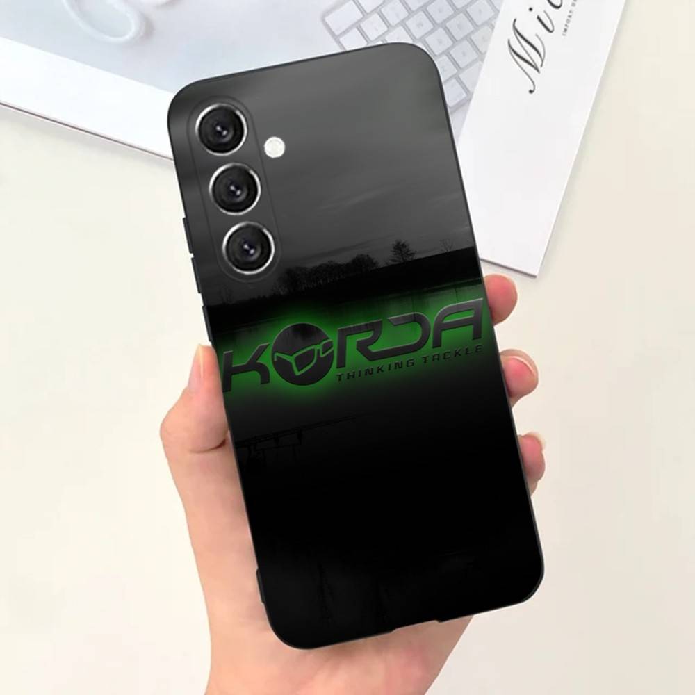 Korda рыболовные снасти Чехол для телефона Чехол для телефона Для Samsung S25,S24,S21,S22,S23,S30,Ultra,S20,Plus,Fe,Lite,Note,10,9,5G Черный чехол