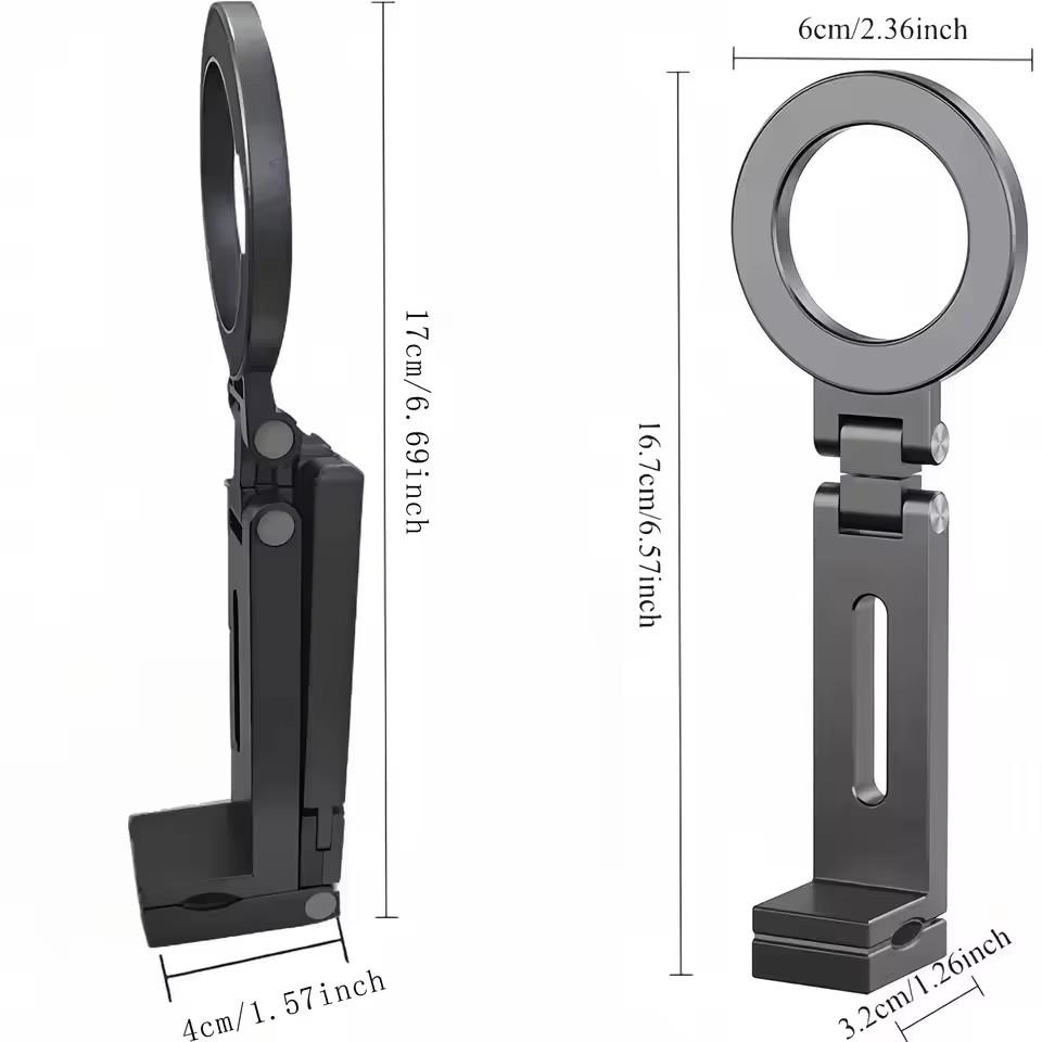 Xiaomi Регулируемый Универсальный Магнитный Держатель для Телефона Предметы первой необходимости для путешествий Гибкое вращение Свободные руки Крепление для телефона в самолете Подставка для телефона на сиденье