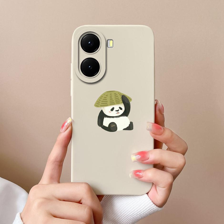Для Xiaomi Poco X7 X7 Pro Чехлы Мультяшный Динозавр Медведь Ударопрочный Защита от падения Креативный Мягкий Чехол Для Xiaomi PocoX7Pro Capa Funda