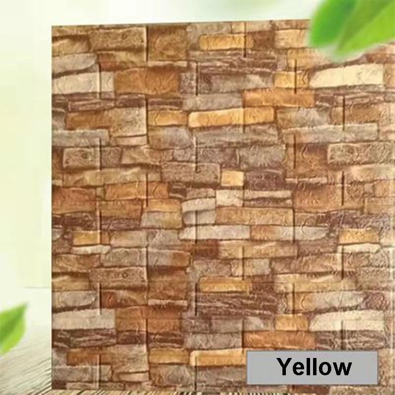 Самоклеящиеся обои, стерические водостойкие пенопластовые стены, 3D наклейки на кирпичную стену, наклейки для украшения дома, гостиной